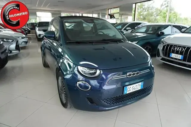 Occasion Fiat 500e Icon 42 kW (58 ch) 2021 Bleue Cabriolet