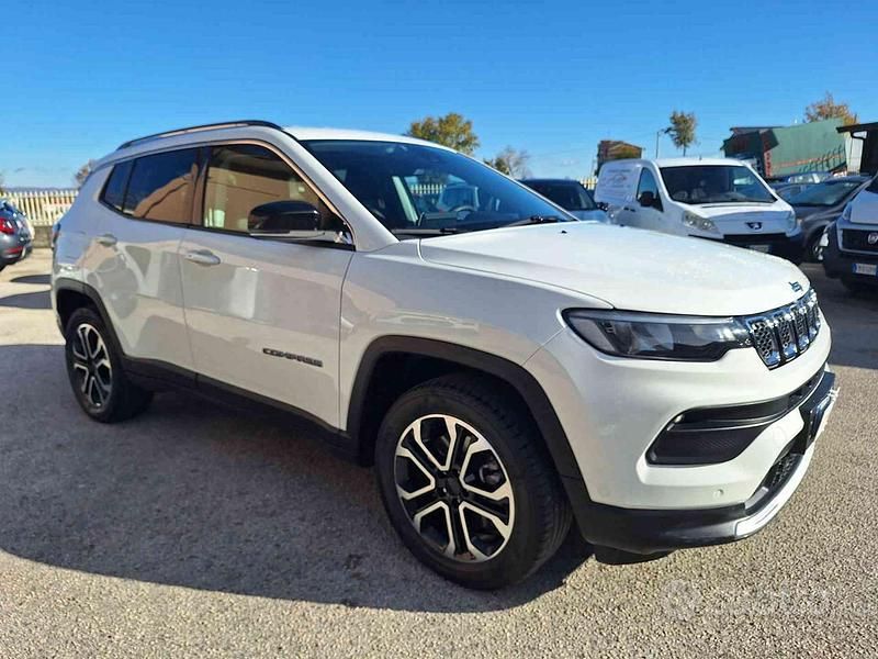 Usata Jeep Compass Limited 190 CV (139 kW) 2021 Bianco SUV