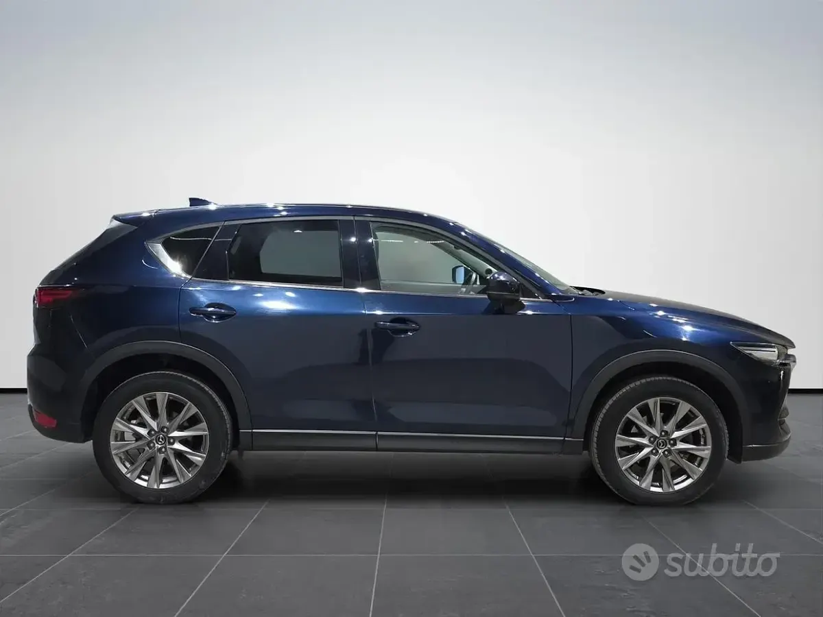 Usata Mazda CX-5 Exclusive 150 CV (110 kW) 2021 Blu SUV