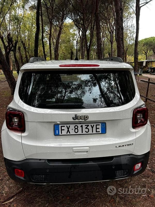Usata Jeep Renegade Limited 120 CV (88 kW) 2019 Bianco SUV