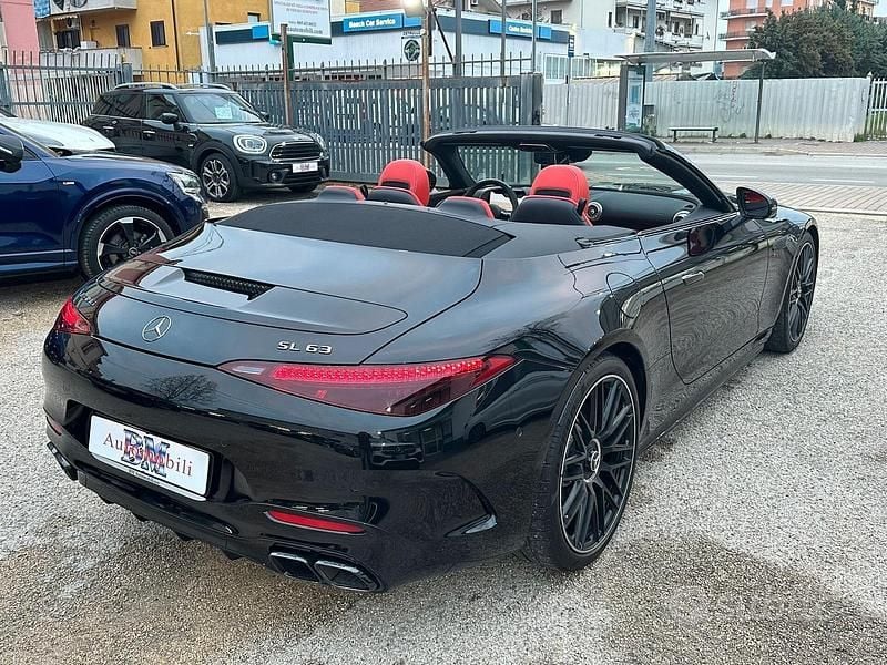 Usata Mercedes SL63 AMG Premium Plus 585 CV (430 kW) 2023 Nero Cabrio