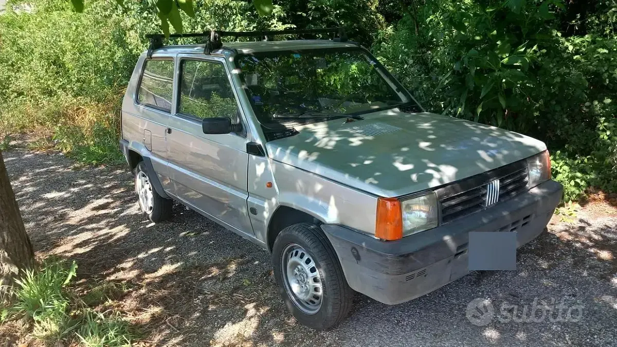 Usata Fiat Panda 54 CV (39 kW) 2003 Grigio Utilitaria
