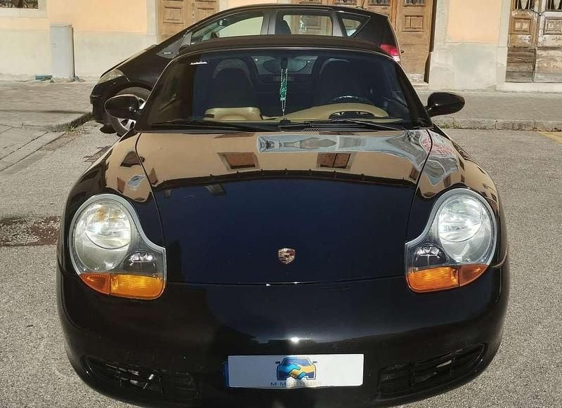Usata Porsche 986 Boxster 204 CV (150 kW) 1999 Nero Cabrio