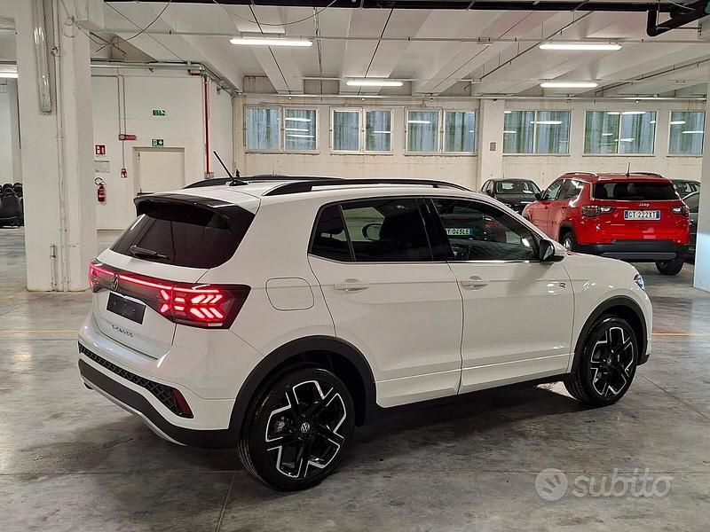 Nuova VW T-Cross R-line Plus 116 CV (85 kW) 2025 Bianco SUV