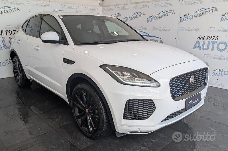 Usata Jaguar E-Pace Chequered Flag 180 CV (132 kW) 2021 Bianco SUV