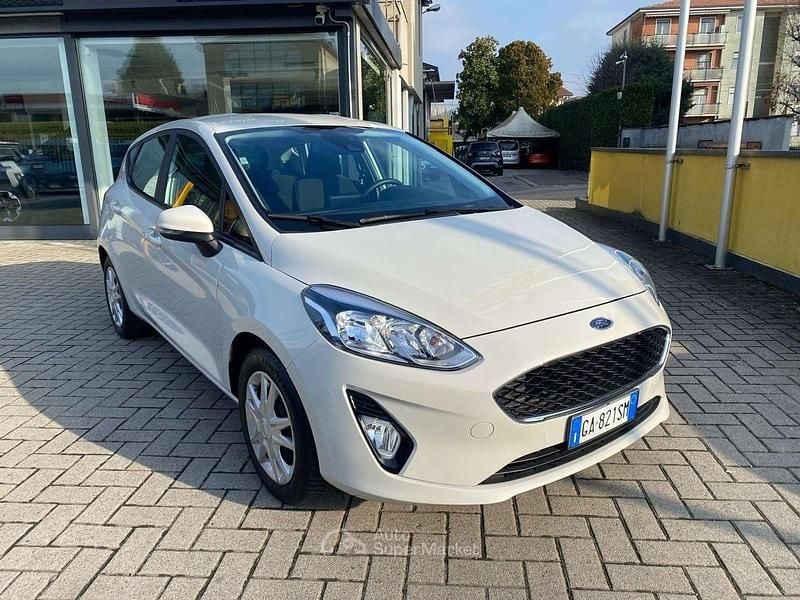 Usata Ford Fiesta Business Edition 86 CV (63 kW) 2020 Bianco ghiaccio Berlina