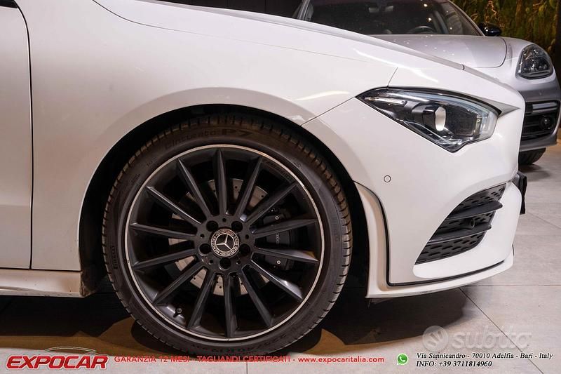 Usata Mercedes CLA220 190 CV (139 kW) 2020 Bianco Berlina