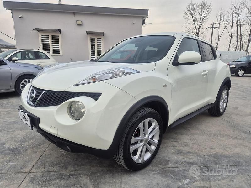 Usata Nissan Juke Acenta 110 CV (80 kW) 2011 Bianco SUV