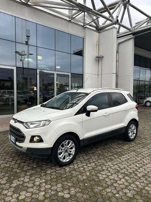 Usata Ford Ecosport Titanium 95 CV (69 kW) 2017 Bianco SUV