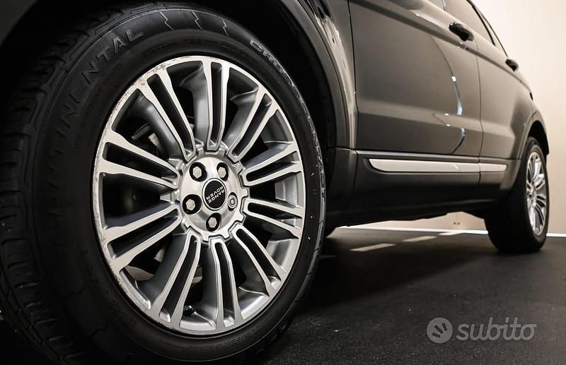Usata Land Rover Range Rover evoque 150 CV (110 kW) 2012 Nero SUV