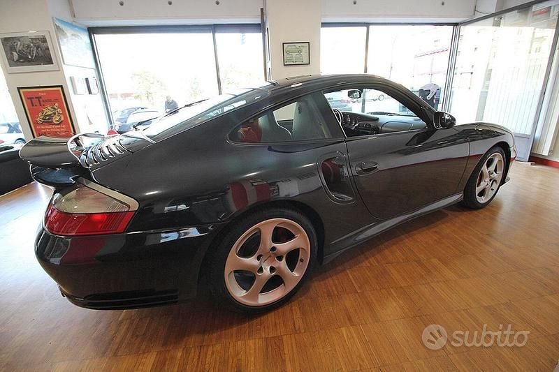 Usata Porsche 996 Turbo 450 CV (330 kW) 2001 Nero Coupé