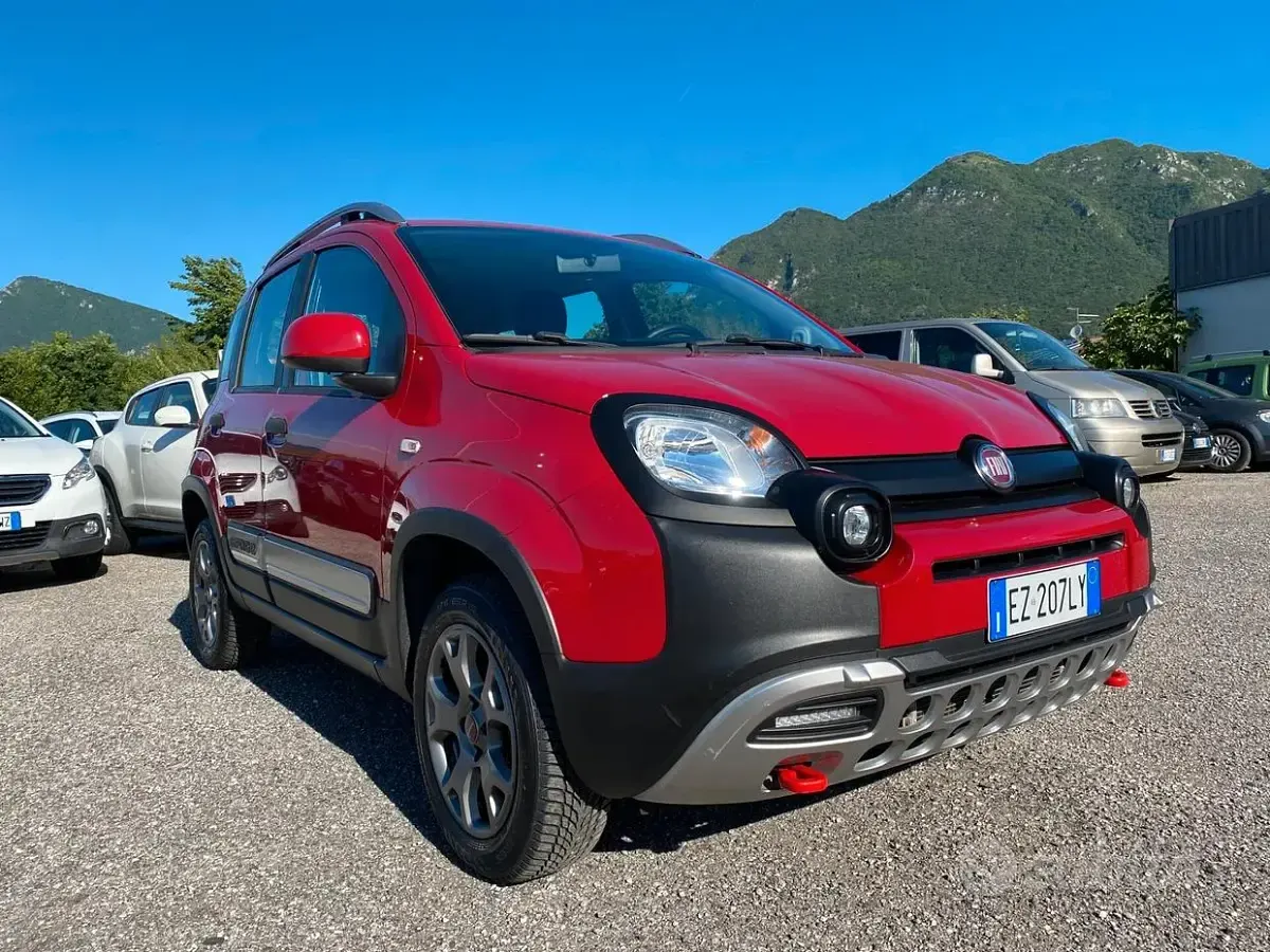Usata Fiat Panda Cross Cross 80 CV (58 kW) 2015 Rosso Utilitaria