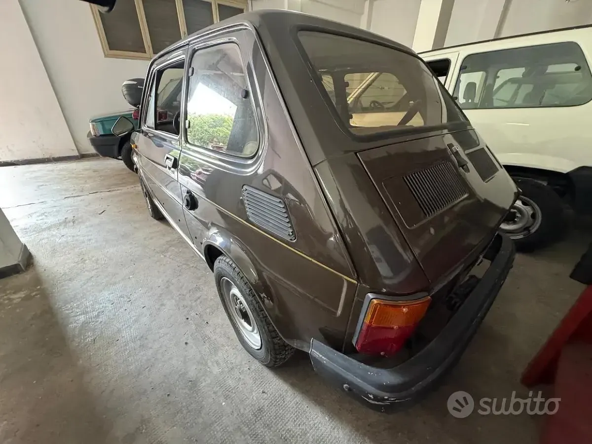 Usata Fiat 126 24 CV (17 kW) 1980 Marrone Utilitaria