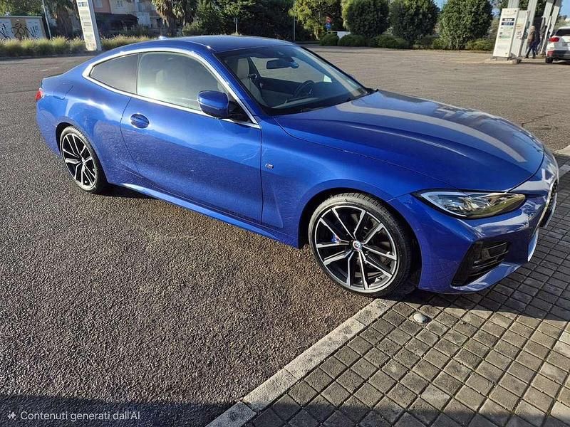 Usata BMW 430 M Sport 286 CV (210 kW) 2022 Blu/azzurro Coupé