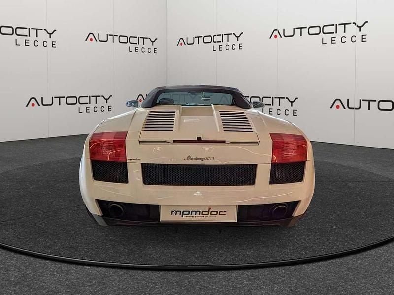Usata Lamborghini Gallardo 520 CV (382 kW) 2008 Bianco Cabrio
