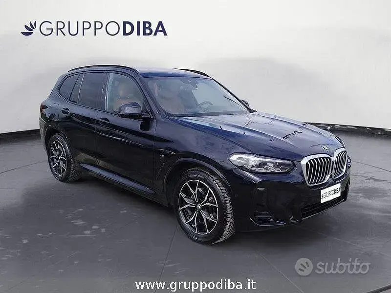 Usata BMW X3 M Sport 190 CV (139 kW) 2022 Nero SUV