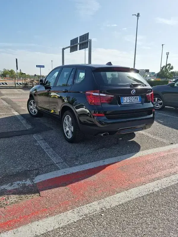 Usata BMW X3 190 CV (139 kW) 2017 Nero SUV