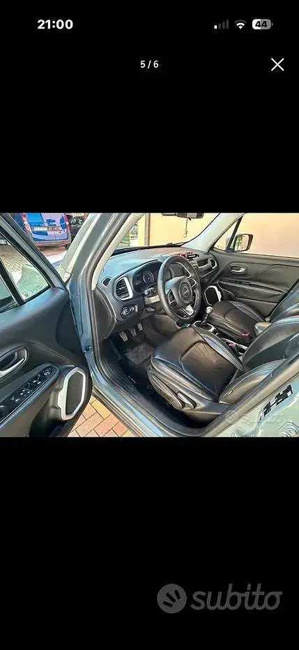 Usata Jeep Renegade 140 CV (102 kW) 2015 Grigio SUV