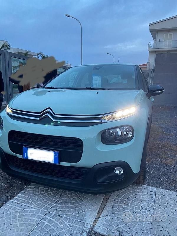 Usata Citroën C3 82 CV (60 kW) 2018 Verde Berlina