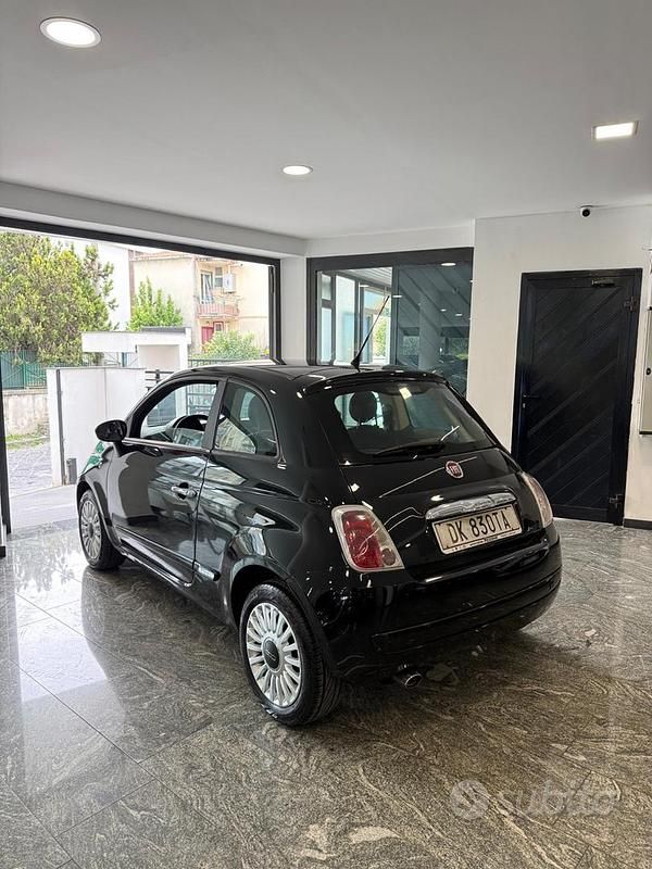 Usata Fiat 500 Lounge 75 CV (55 kW) 2008 Nero Berlina
