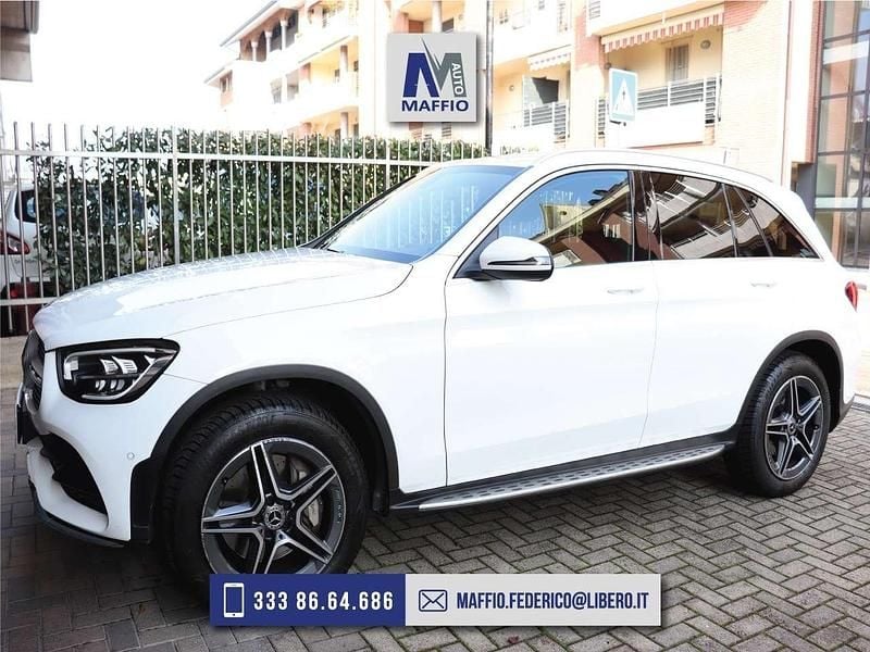 Bianco Usata 2021 Mercedes GLC200 Premium Plus SUV | 34.900 € (Super prezzo) - Immagine 1/4