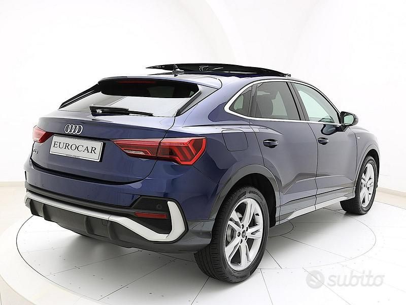 Usata Audi Q3 S-Line 150 CV (110 kW) 2021 Blu SUV