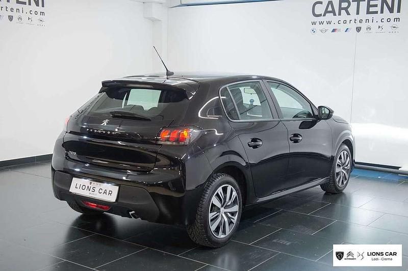 Usata Peugeot 208 Active 75 CV (55 kW) 2023 Nero Utilitaria