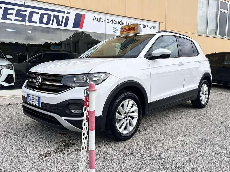 Begagnad VW T-Cross Style 95 HK (69 kW) 2022 Vit SUV