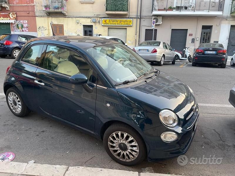 Usata Fiat 500 2018 Blu Utilitaria