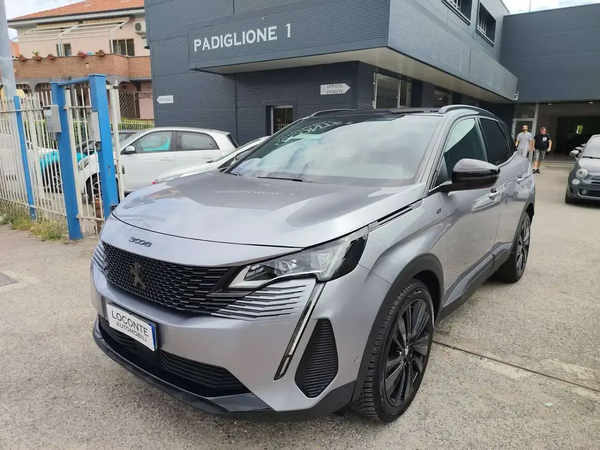 Usata Peugeot 3008 GT 131 CV (96 kW) 2022 Grigio SUV