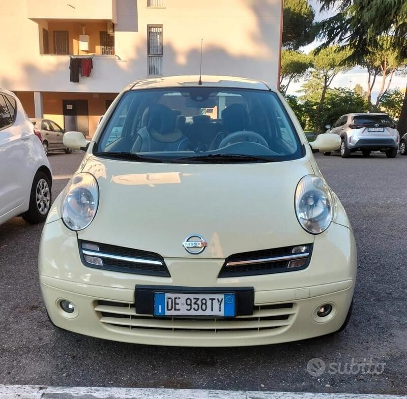 Usata Nissan Micra 2006 Giallo Utilitaria