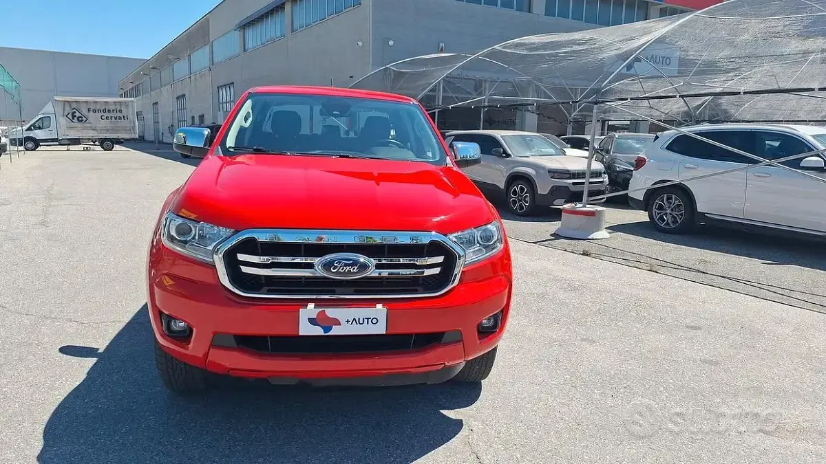Usata Ford Ranger XLT 170 CV (125 kW) 2022 Rosso Pick-up