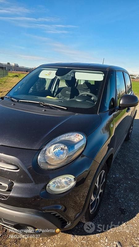 Usata Fiat 500L Cross 105 CV (77 kW) 2022 Nero Monovolume