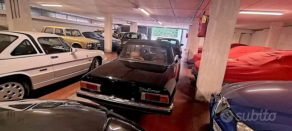 Usata Alfa Romeo Spider Veloce 131 CV (96 kW) 1982 Nero Cabrio