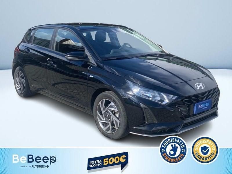 Usata Hyundai i20 100 CV (73 kW) 2024 Nero Utilitaria