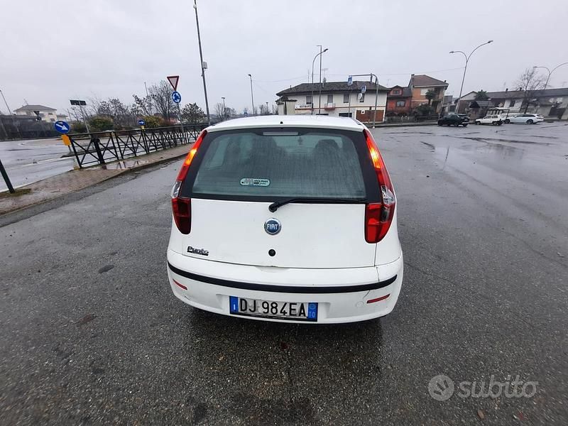 Usata Fiat Punto Classica 2007 Bianco Utilitaria