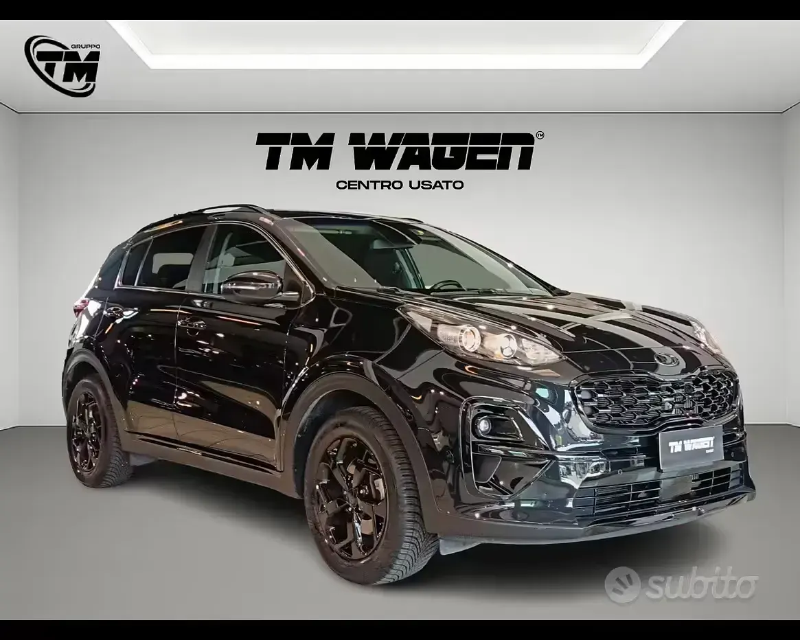 Usata Kia Sportage 136 CV (100 kW) 2021 Nero SUV