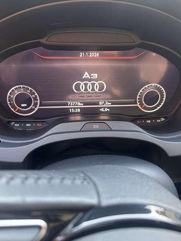 Usata Audi A3 Ambiente 150 CV (110 kW) 2018 Grigio Berlina
