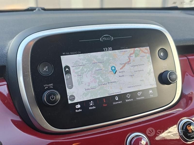 Usata Fiat 500X 110 CV (80 kW) 2018 Rosso SUV