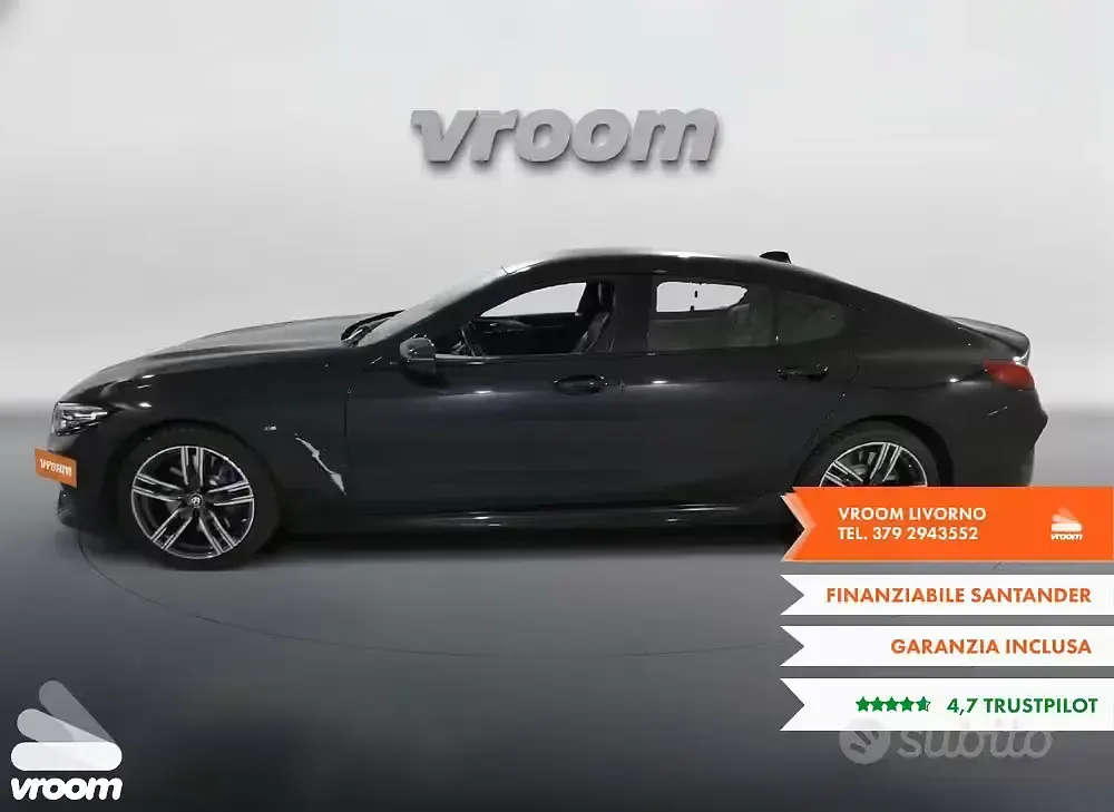 Usata BMW 840 Gran Coupé Comfort Edition 340 CV (250 kW) 2021 Nero Coupé