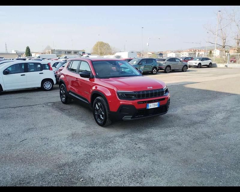 Usata Jeep Avenger Longitude 101 CV (74 kW) 2025 Rosso SUV