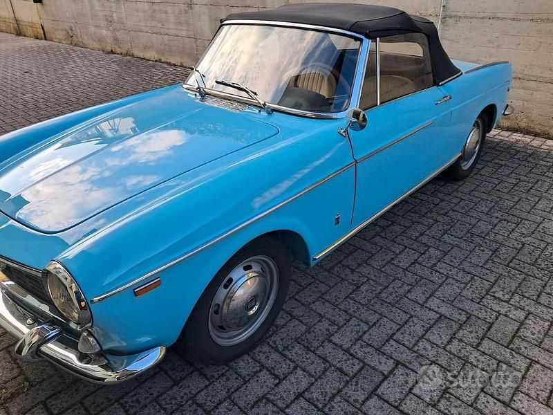 Usata Fiat 1500 1960 Blu Cabrio