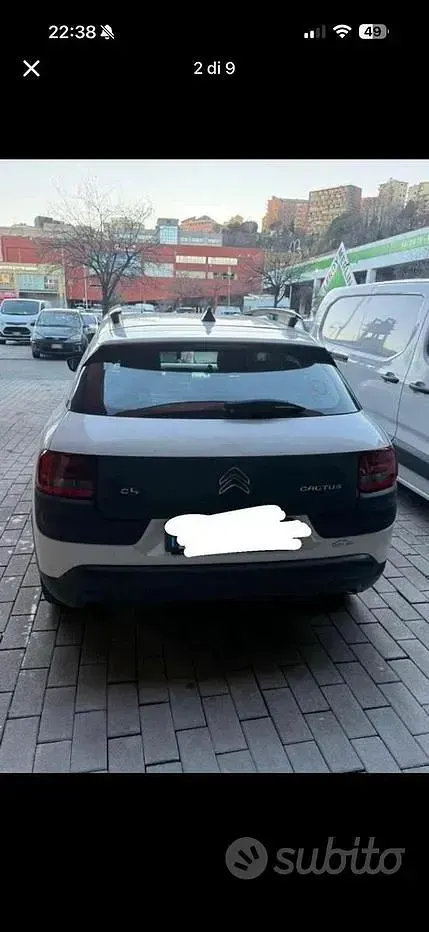 Usata Citroën C4 Cactus 82 CV (60 kW) 2018 Bianco Utilitaria