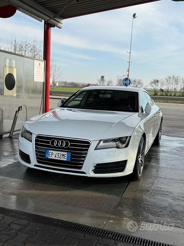 Usata Audi A7 Comfort 204 CV (150 kW) 2013 Bianco Utilitaria