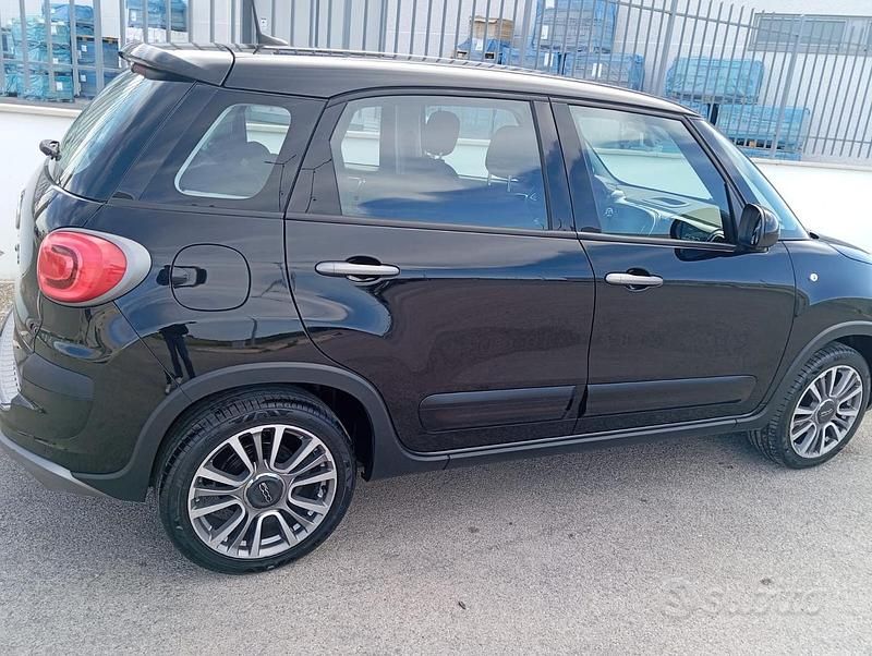 Usata Fiat 500L Cross 95 CV (69 kW) 2019 Nero Monovolume