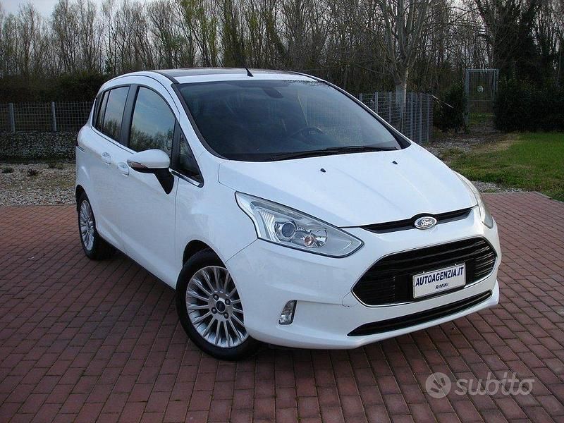 Usata Ford B-MAX 95 CV (69 kW) 2012 Bianco Monovolume
