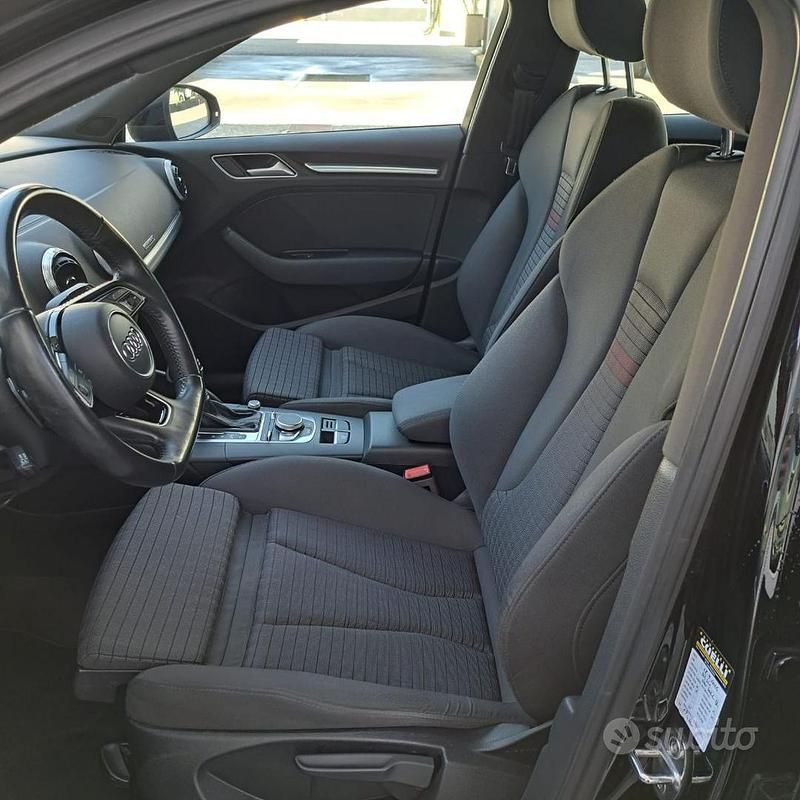 Usata Audi A3 Sport 184 CV (135 kW) 2017 Nero Berlina