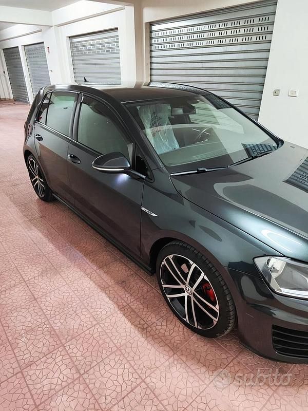 Usata VW Golf VII GTD 184 CV (135 kW) 2016 Nero Berlina