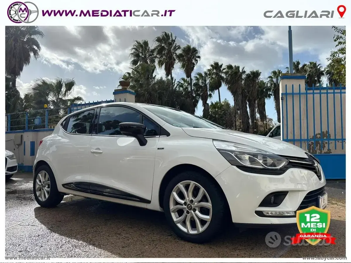 Usata Renault Clio IV 75 CV (55 kW) 2018 Bianco Berlina
