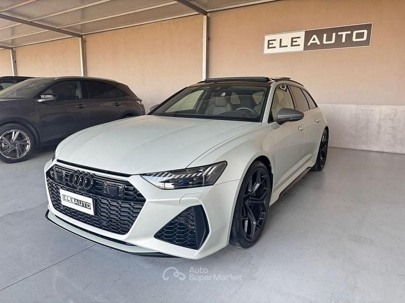 Usata Audi RS6 Ambiente 630 CV (463 kW) 2024 Argento Station wagon